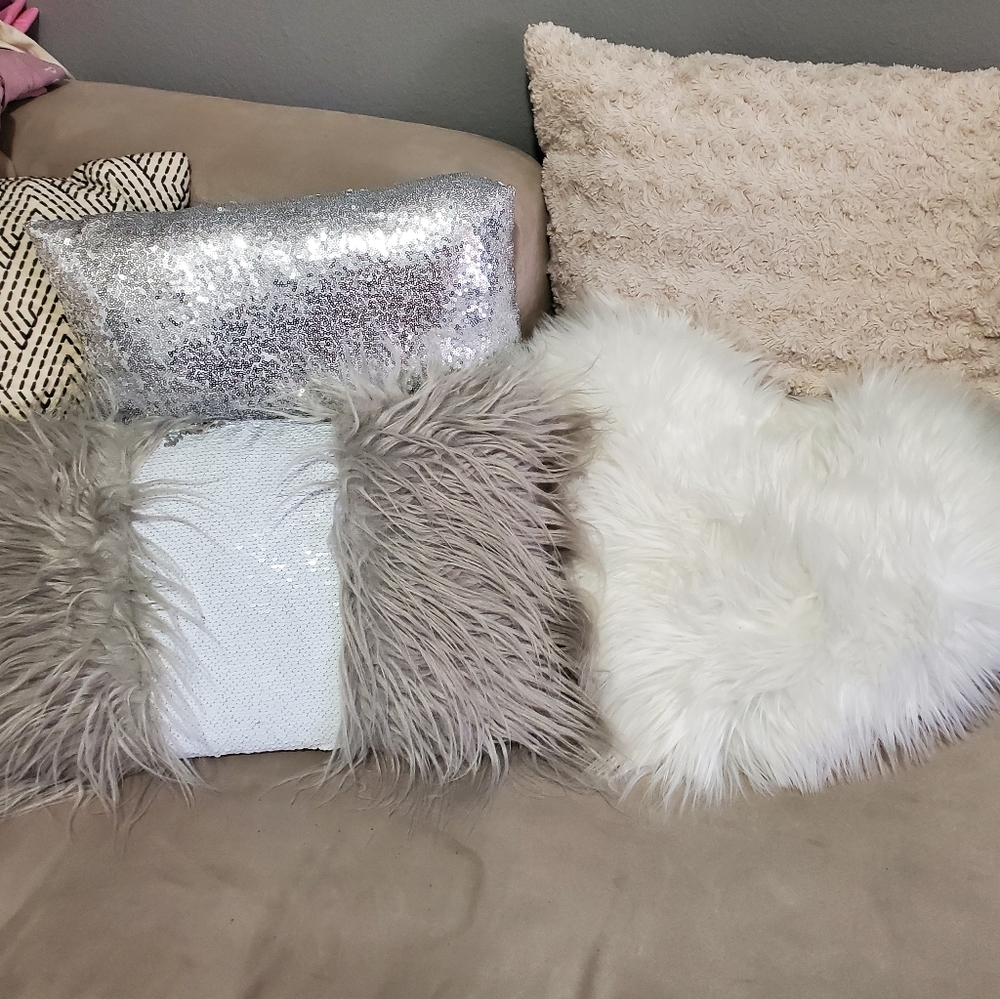 Pillows, pillow cases